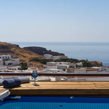Oikos Lindos Suites Artemis Apartamento Líndos